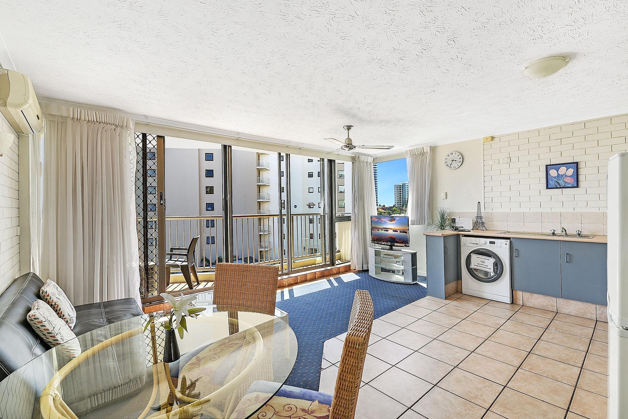Broadbeach Travel Inn Apartments Gold Coast Exterior foto