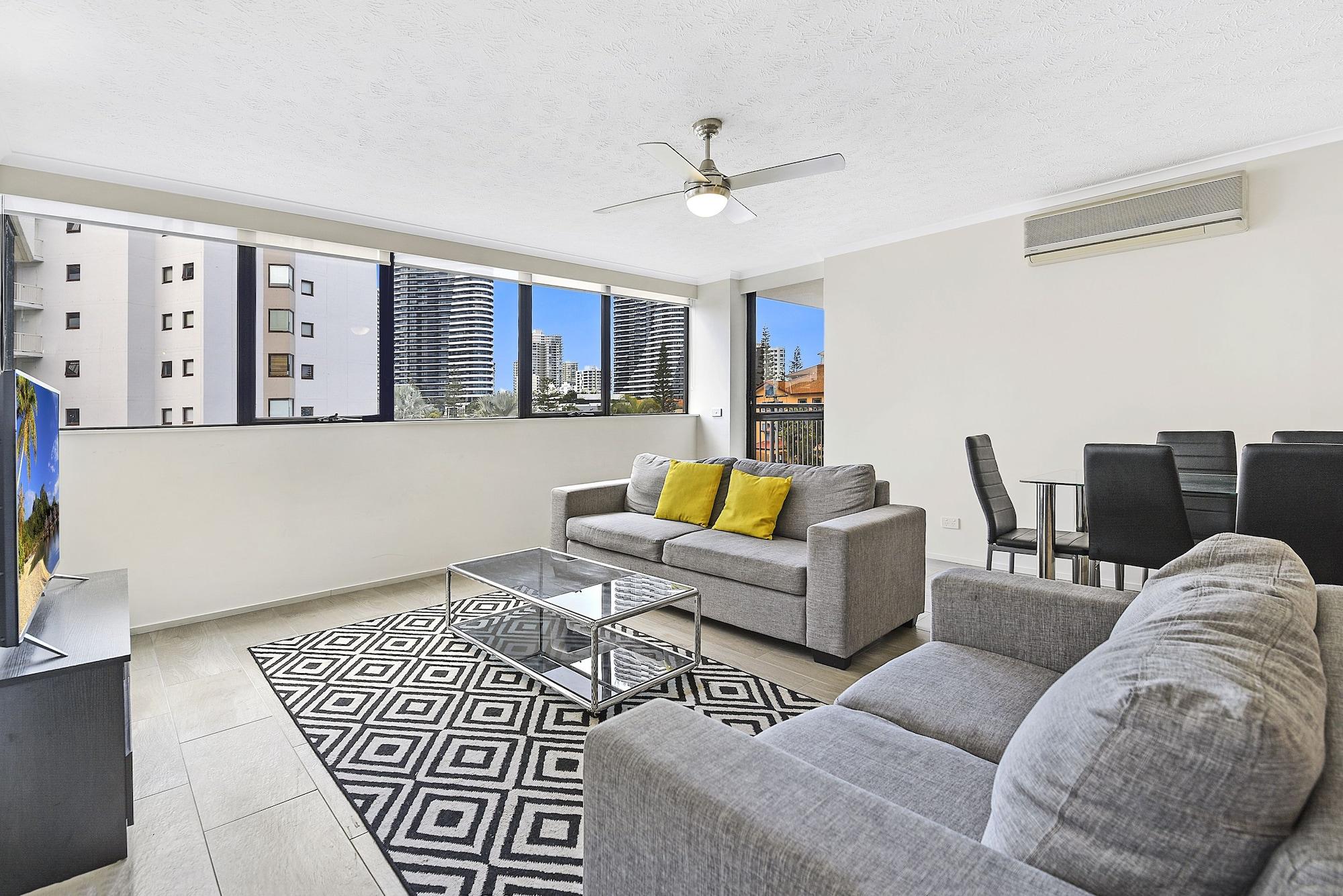 Broadbeach Travel Inn Apartments Gold Coast Exterior foto