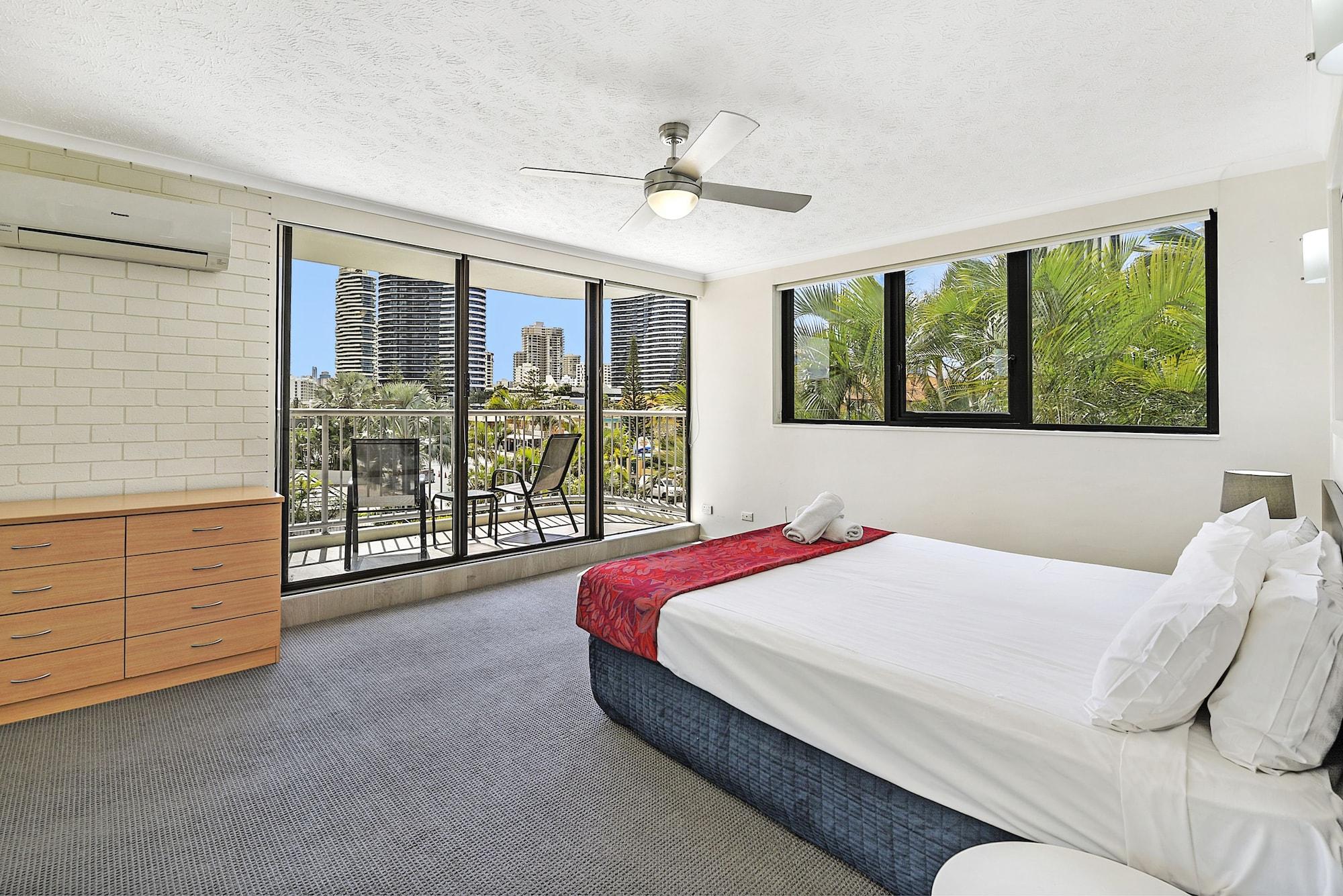 Broadbeach Travel Inn Apartments Gold Coast Exterior foto