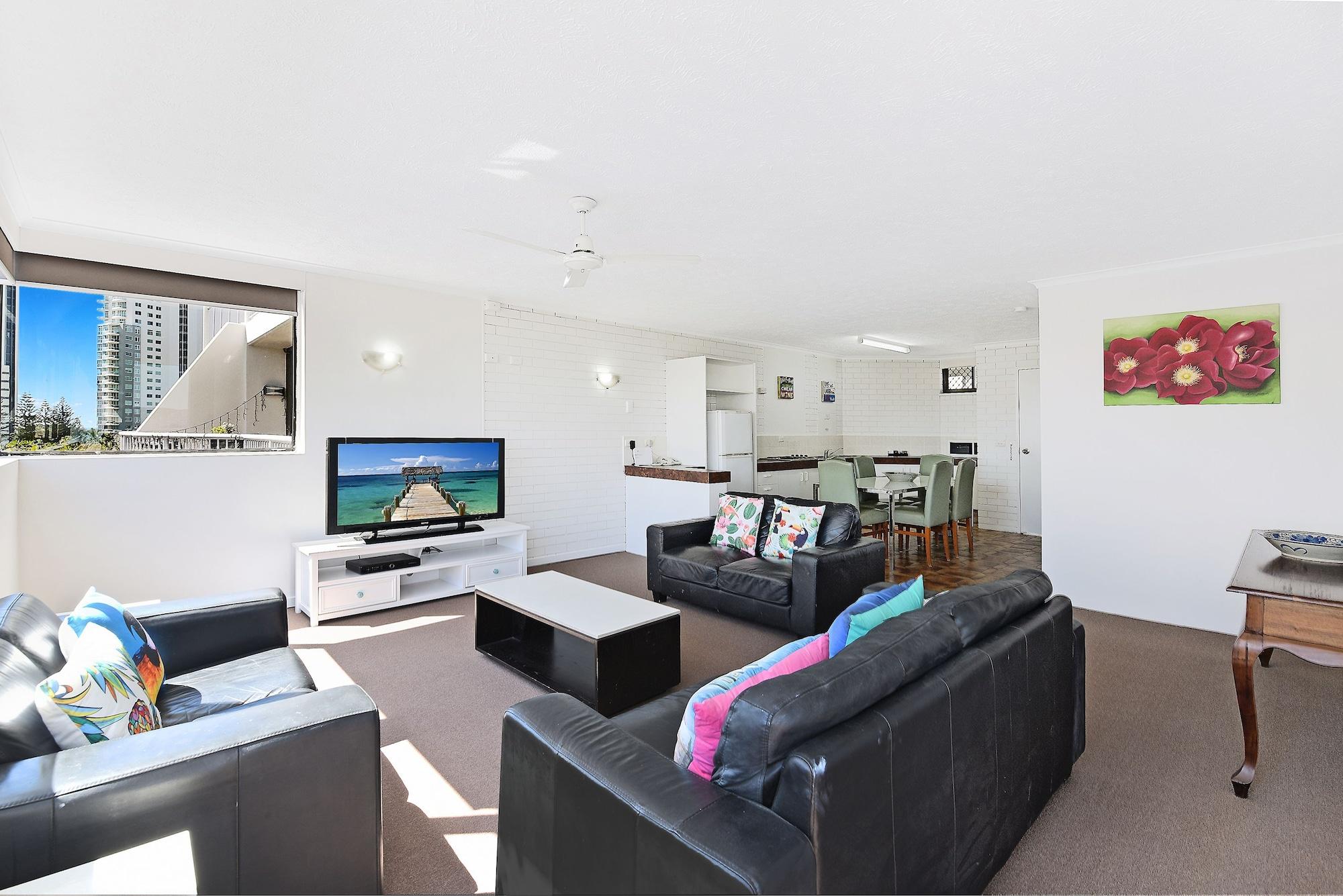Broadbeach Travel Inn Apartments Gold Coast Exterior foto