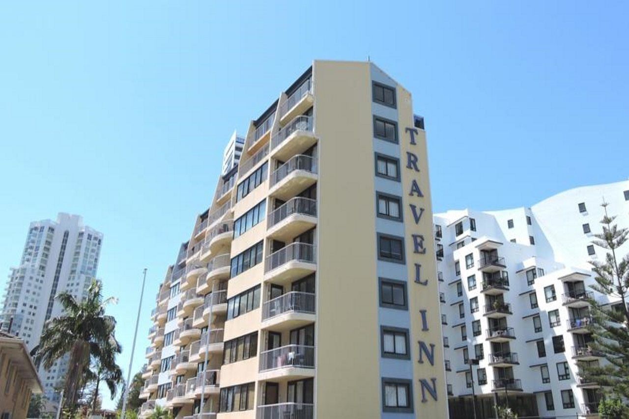 Broadbeach Travel Inn Apartments Gold Coast Exterior foto